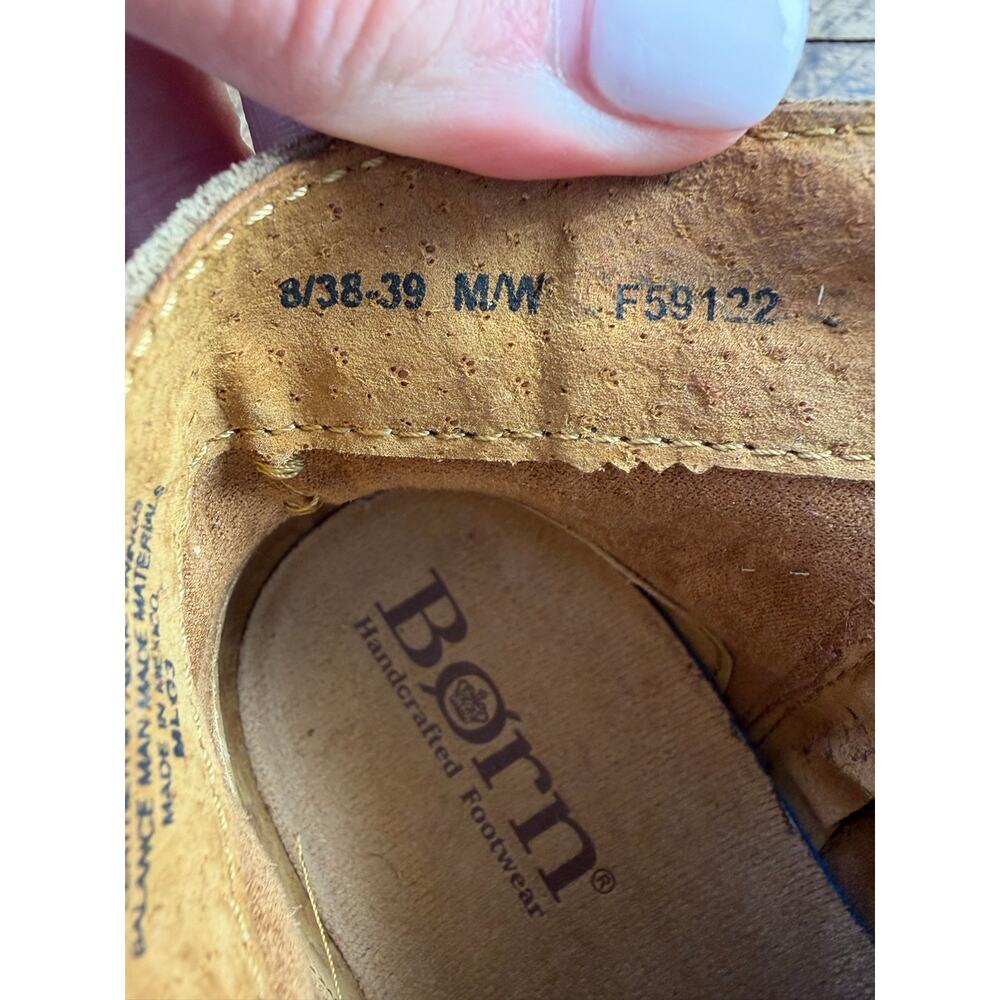 Børn Women's Tarkiln Ankle Boots in distressed brown leather size 7.5 - Picture 9 of 9